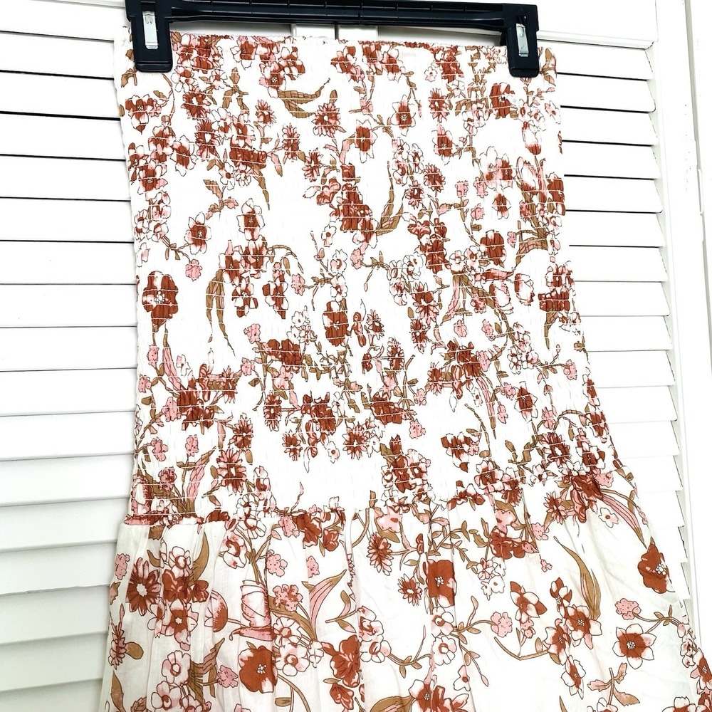 Anthropologie Meadow Rhodes Large Maxi Dress Cottage Romantic Coquette Feminine - Picture 5 of 7